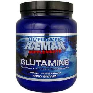 Glutamine 1000 grams Sport Performance Supplements Ultimate Iceman 