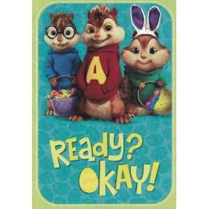   Card Easter Alvin and Chipmunks Ready? Okay