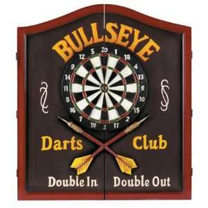 Bullseye Darts Club Dartboard Cabinet