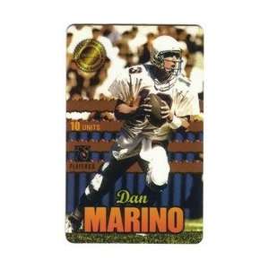 Collectible Phone Card 10u Men of Destiny Dan Marino QB Miami (Card 