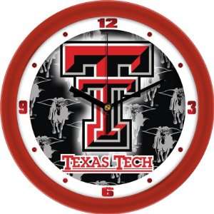  Texas Tech 12 Wall Clock   Dimension