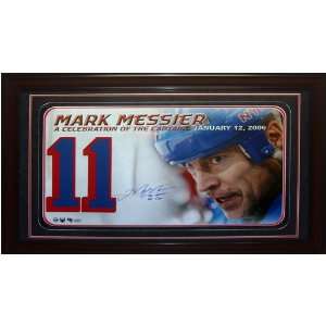 Messier #11 Collage   Autographed Sports Hockey  Sports 