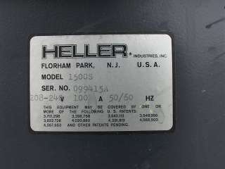   specific online information about this model from Heller Industries