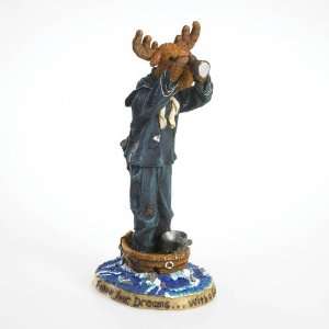  Boyds Chicken Dance Moose Figurine (Sir Francis Blackhoof 
