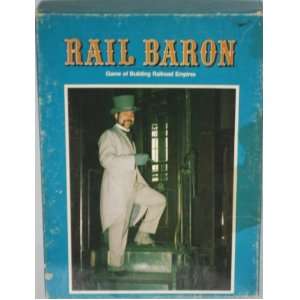 Rail Baron Avalon Hill Game of Building Railroad Empires  Toys 