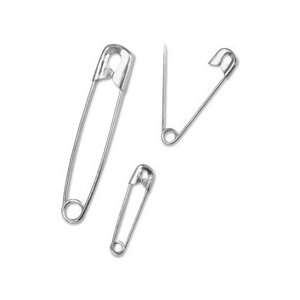    Safety Pins, 3 Sizes, 22/PK, Silver Qty144