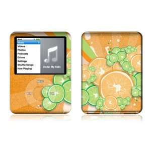  Apple iPod Nano (3rd Gen) Decal Vinyl Sticker Skin  Citrus 