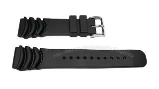 20mm 22mm Rubber Watch Band Strap / Scuba Diver Watch  