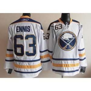 Tyler Ennis Jersey Buffalo Sabres White Jersey Hockey Jersey:  