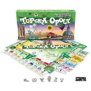  Topeka opoly   City in a Box Board Game Toys & Games