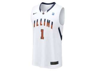  Nike College Twill (Illinois) Mens Basketball Jersey