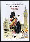 1967 England Big Ben Dewars WL Ancestor Scotch Ad