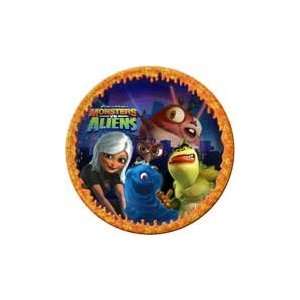  Monsters vs Aliens Dessert plates (8) Toys & Games