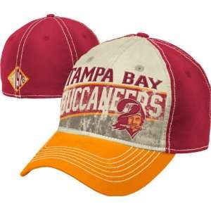   Buccaneers Retro Sport Canvas Slouch Flex Fit Hat