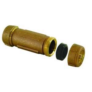   CWT Brass Compression Coupling   Long Pattern: Home Improvement