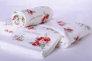 BEAUTIFUL LAURA ASHLEY TOWEL SETS FROM ENGLAND & JUST STRIKING PERFECT 