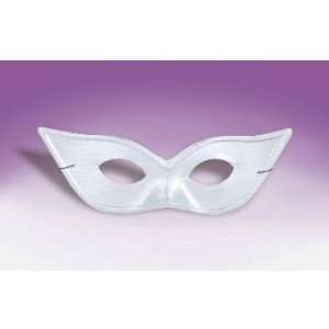  Harlequin (White) Half Mask Accessory: Everything Else