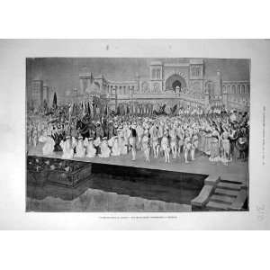  1894 Constantinople London Olympia Performance Stage