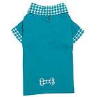 Button Candy Polo Dog Shirt Jersey XXS 7L bluebird apparel w/ bone 