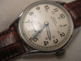   GERMAN MILITARY WATCH WITH HAVANA TEJU QUICK RELEASE DEPLOYMENT  