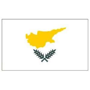  Cyprus Flag 3ft x 5ft Nylon   Outdoor Patio, Lawn 