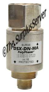 PolyPhaser Surge Protector DSX DN MA Bulkhead Mount  