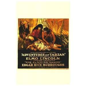  Adventures of Tarzan Movie Poster, 11 x 17 (1921)