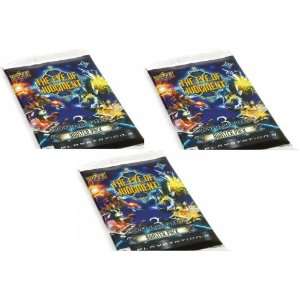 Three) Packs of The Eye of Judgment Biolith Rebellion 3 Booster Pack 