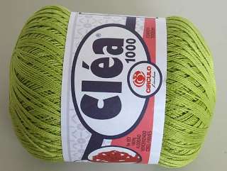 Crochet Yarn / Thread CLEA Mercerized Cotton GREEN  