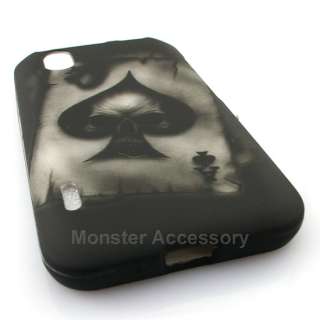 Ace Skull Hard Case Snap On Cover For LG Marquee  