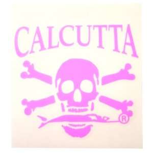  Calcutta Die Cut Decal, 3 3/4  Inch by 3 3/4  Inch, 6 Pack 