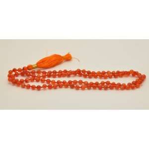  Carnelian Mala 108 Beads on Knotted String Everything 