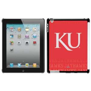 University of Kansas   background design on New iPad Case Smart Cover 