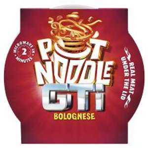 Pot Noodle Gti Bolognese 300g  Grocery & Gourmet Food