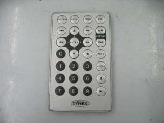Dynex CR2025 Portable DVD Player Remote Control  