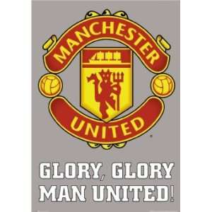   United   Club Crest Poster   35.7x23.8 inches