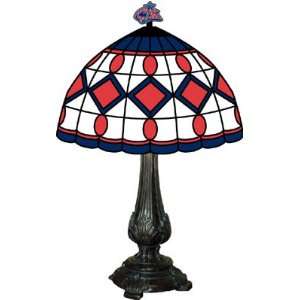  Columbus Blue Jackets Stained Glass Tiffany Table Lamp 
