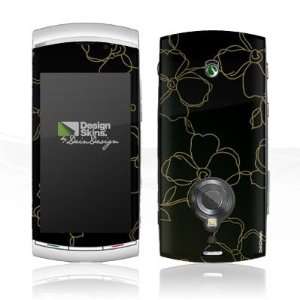  Design Skins for Sony Ericsson Vivaz Pro   Bling Flowers 