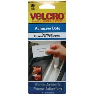  Velcro (r) brand Adhesive Dots .4 80/Pkg Permanen 