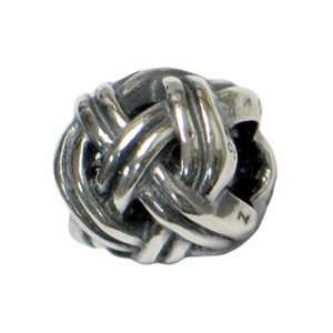  Zable 2 Strand Braid Spacers Sterling Silver Charm 