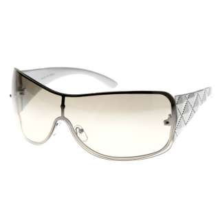 Oversize Beverly Hills Full Shield Wrap Sunglasses 8302  