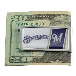 MLB Milwaukee Brewers MLB Money Clip: Sports & Outdoors