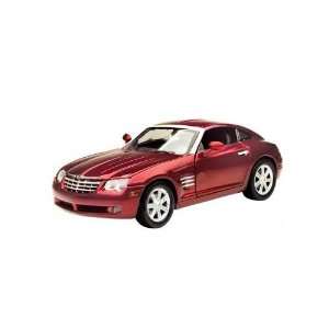 Motormax   Chrysler Crossfire Hard Top (2003, 118, Red) diecast car 