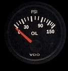 VDO Vision Oil Pressure Gauge #350 108 LAST ONE SUPER LOW PRICE 