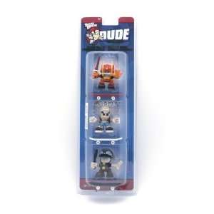  Teck Deck Dude Evolution 3 Figures Toys & Games