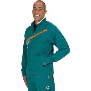 Pro Line Miami Dolphins Mens Track Jacket   NFL EXCLUSIVE    