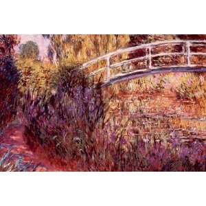  Claude Monet   Le Pont Japonais   Canvas: Home & Kitchen