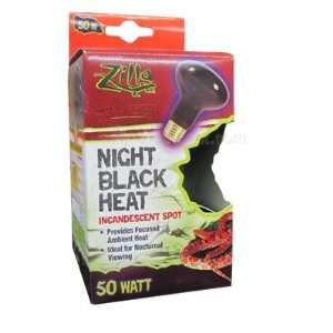  Zilla Night Black Heat Incandescent Spot Heat Bulb 50 watt 