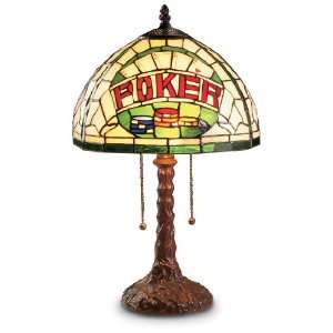  Tiffany style Poker Table Lamp: Home Improvement