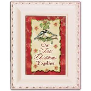  Cottage Garden 2x3 Decorative Frame   Our First Christmas 